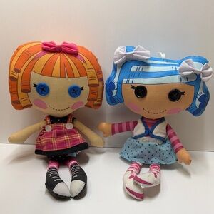 2 Pack Soft Lalaloopsy Dolls